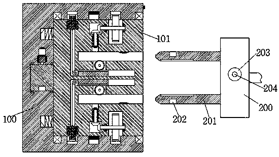 Automatic automobile detection equipment