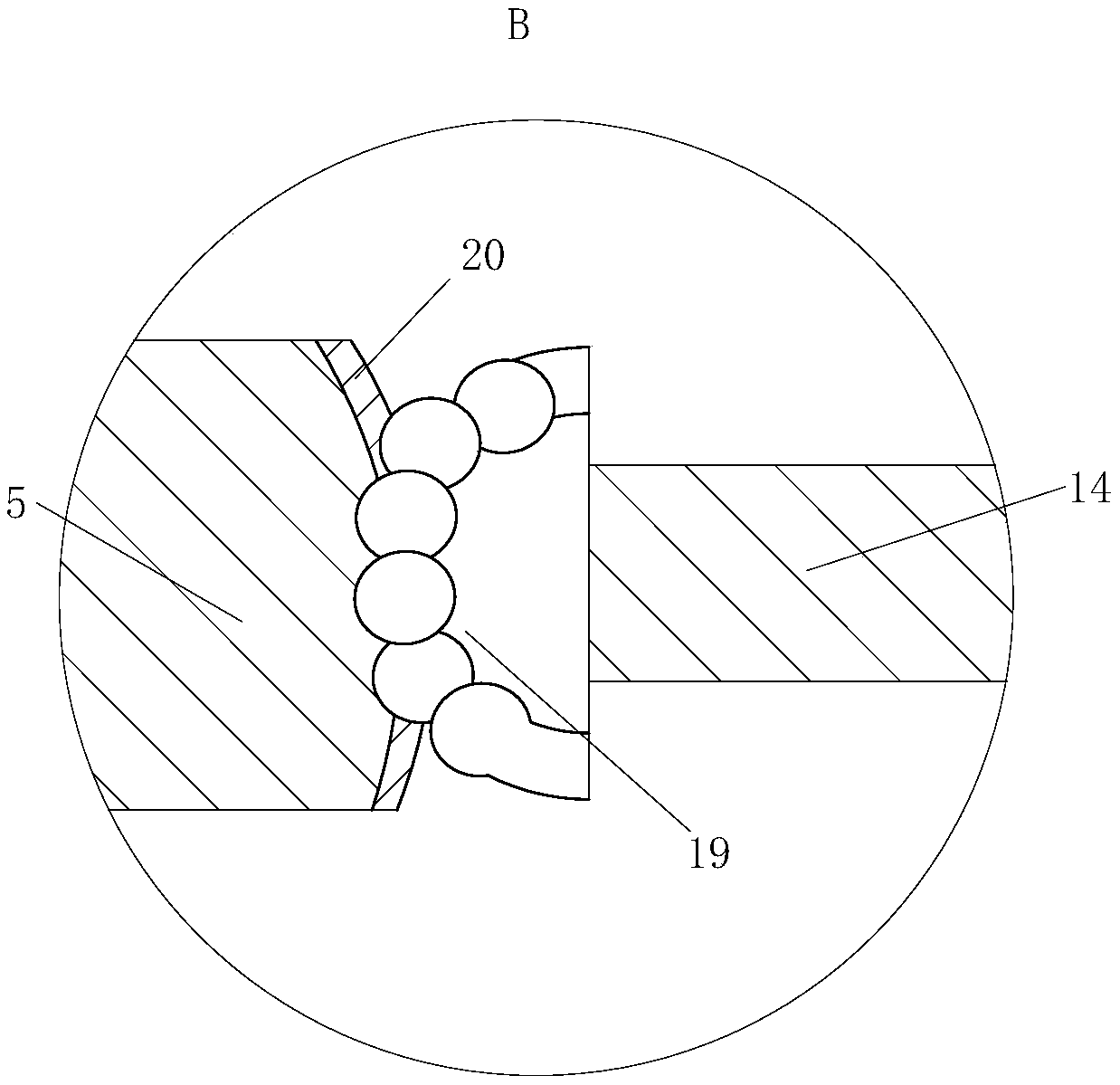 Aluminum alloy section quenching device