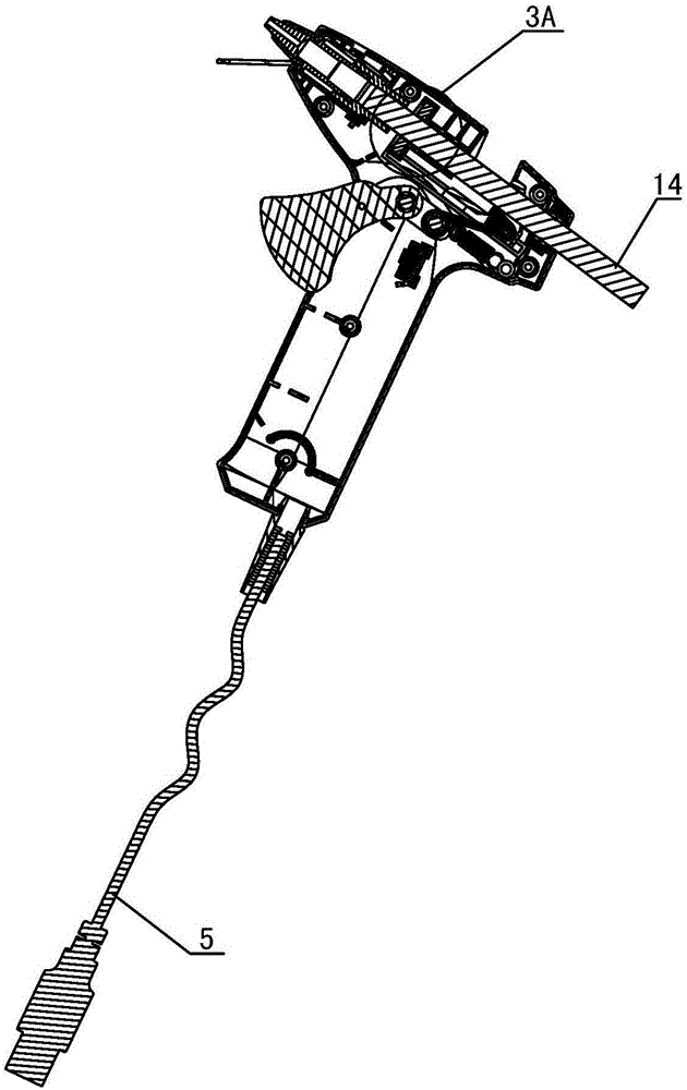 Portable USB leakage preventing glue gun