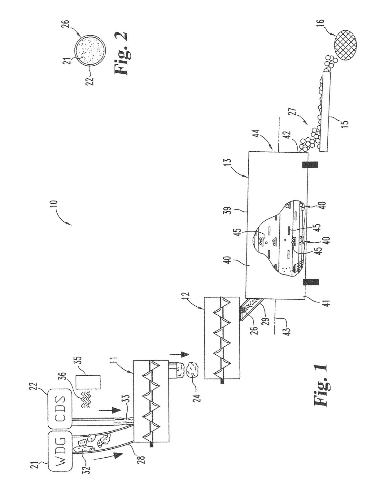 Method and apparatus for producing biobased carriers from byproducts of biomass processing