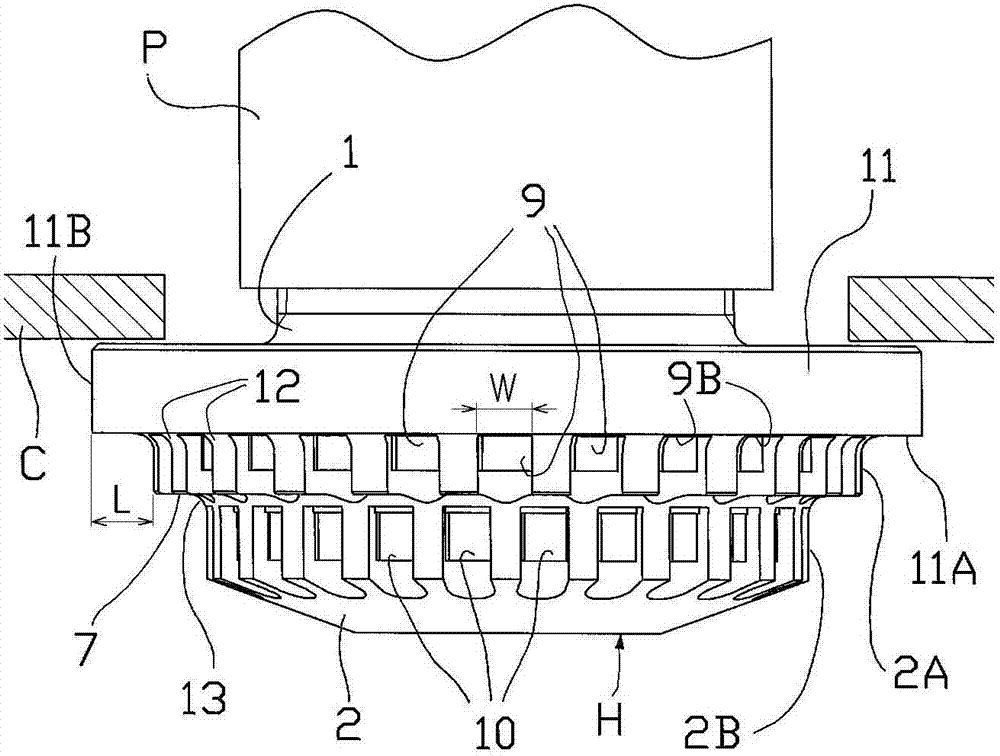 sprinkler head