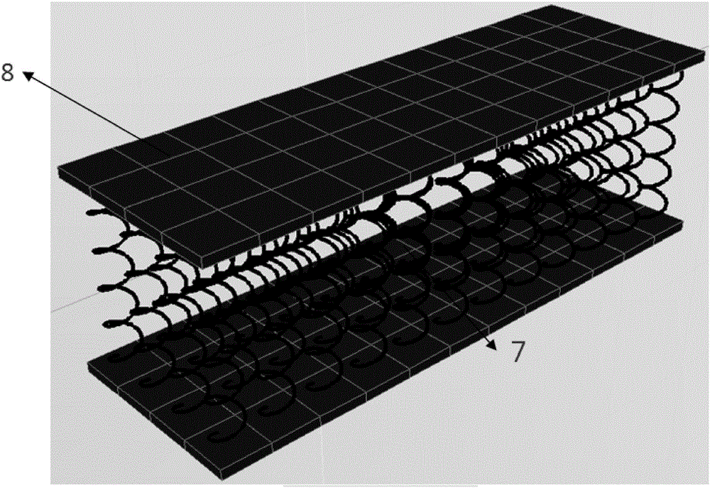 Test device for cumulative damage of tunnel bottom structure under cyclic loading