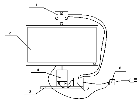 Display allowing intelligent steering