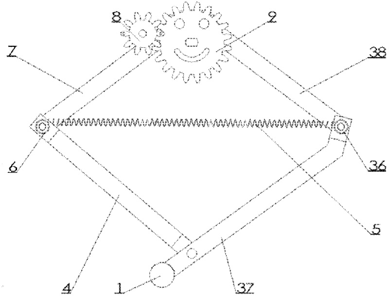 Wheel-legged detector for planet surface detection