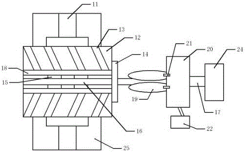 Bevel gear polishing device