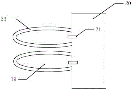 Bevel gear polishing device