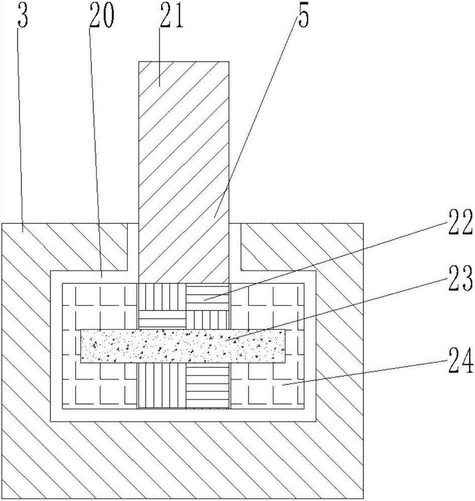 Transverse type guard bar of medicinal nursing bed