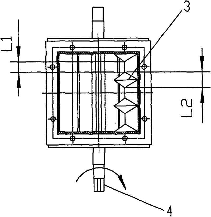 Antilocking mechanism of star feeder