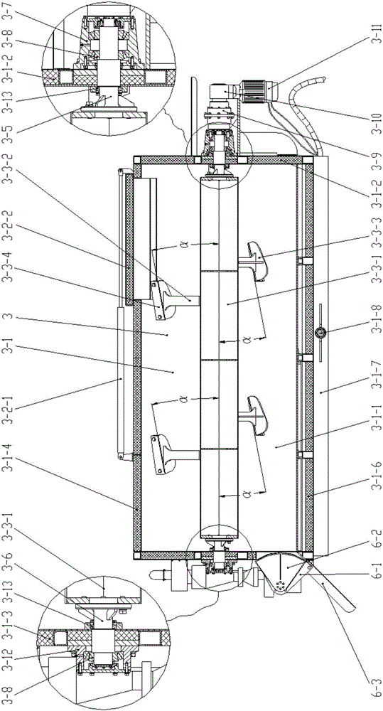 Comprehensive asphalt pavement maintenance truck capable of performing site material frying and heat-preservation material storing