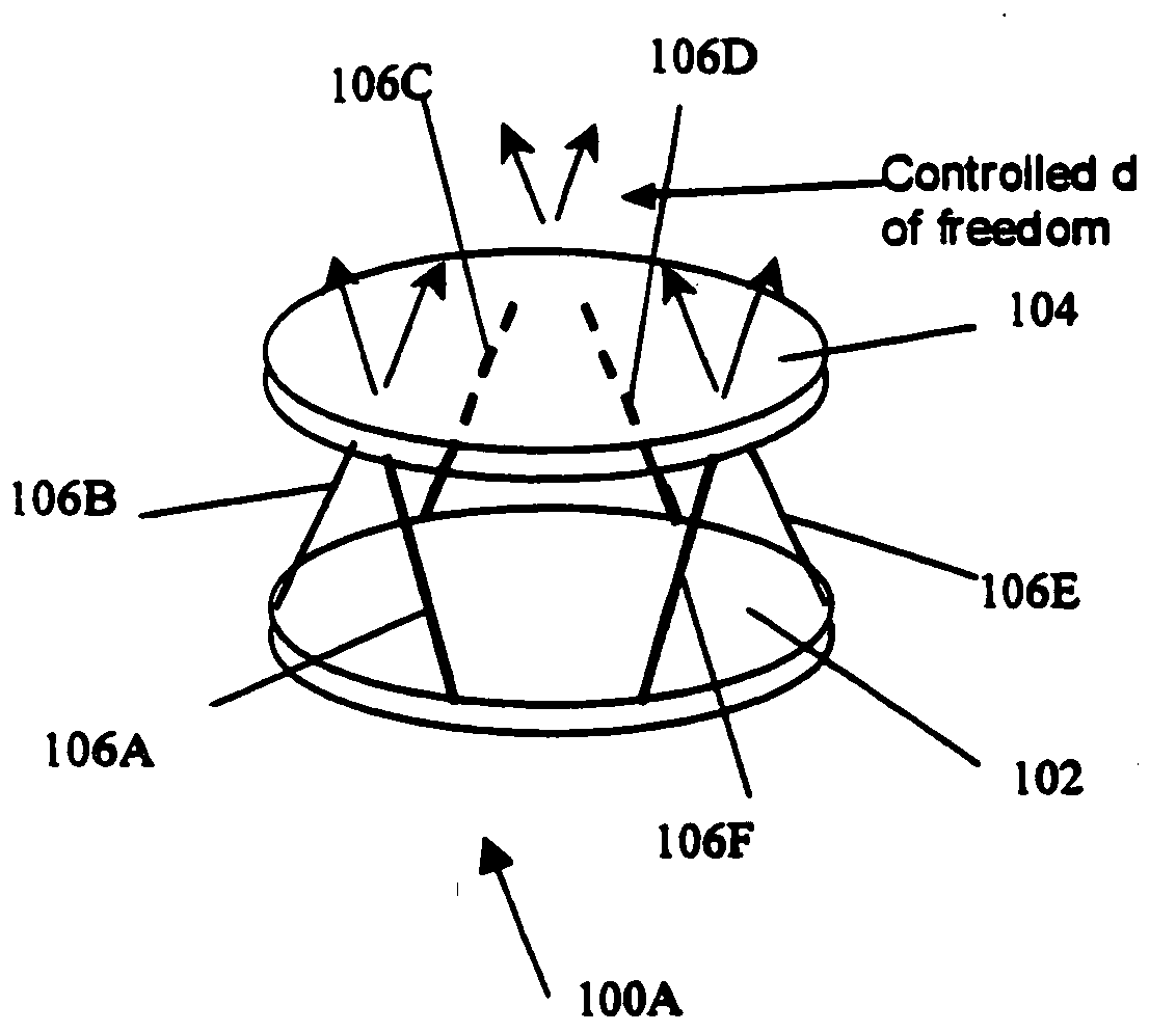 Base, payload and connecting structure and methods of making the same