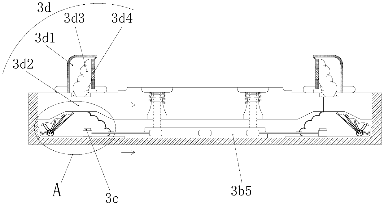 Mobile phone vacuum film pasting machine with air convection for preventing indentations