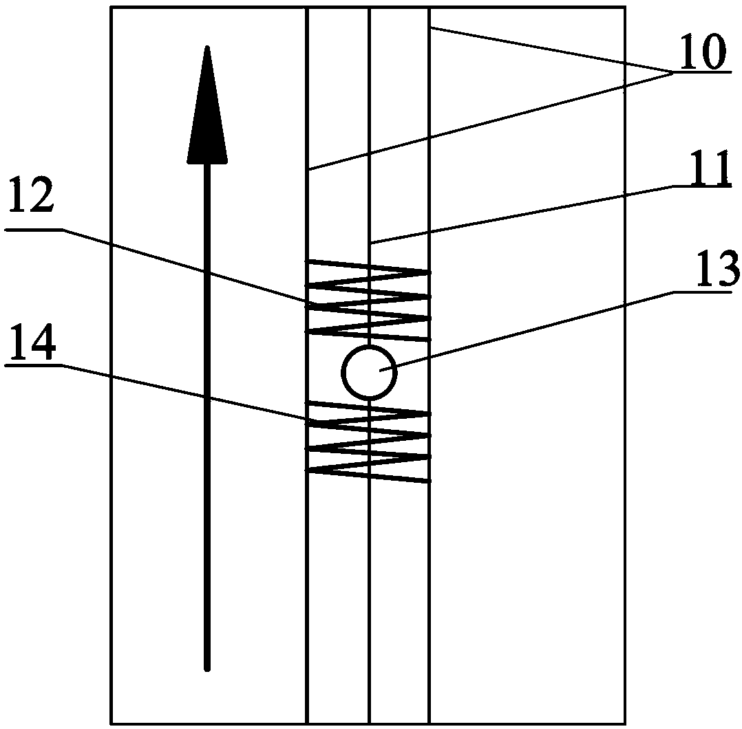 Thick plate ultra-narrow gap laser wire-filling welding device and method