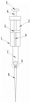 Micropipettor for food detection