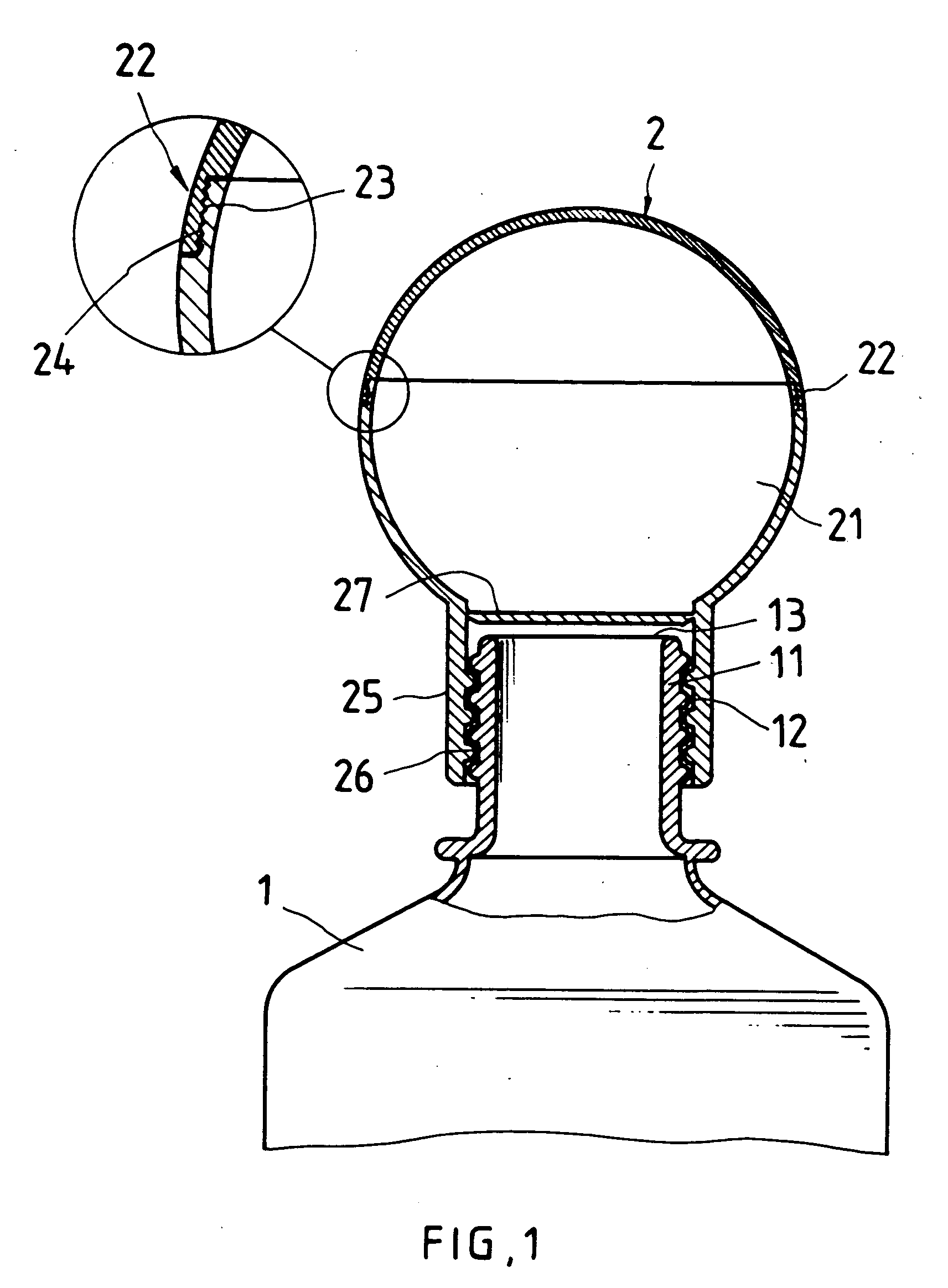 Bottle head structure