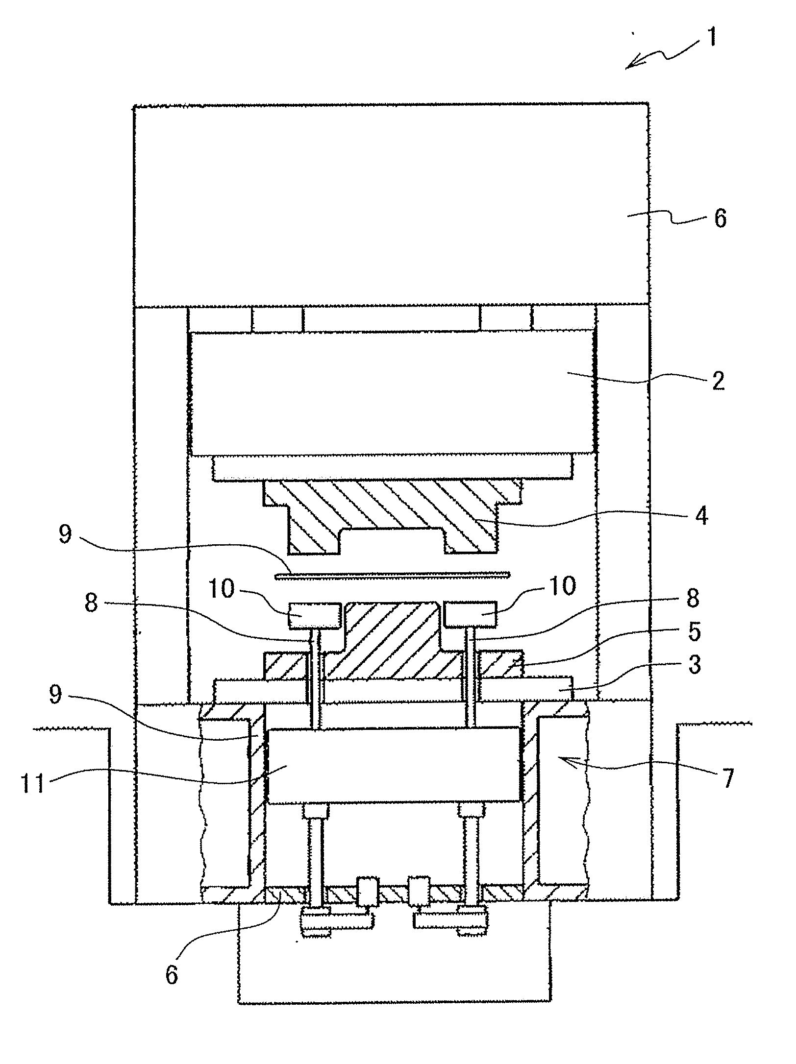 Die cushion device