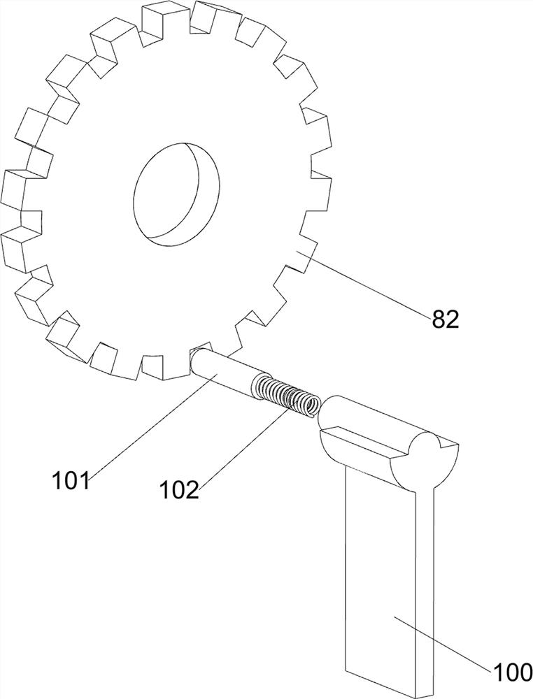 A batch labeling device for meat skewers in the catering industry