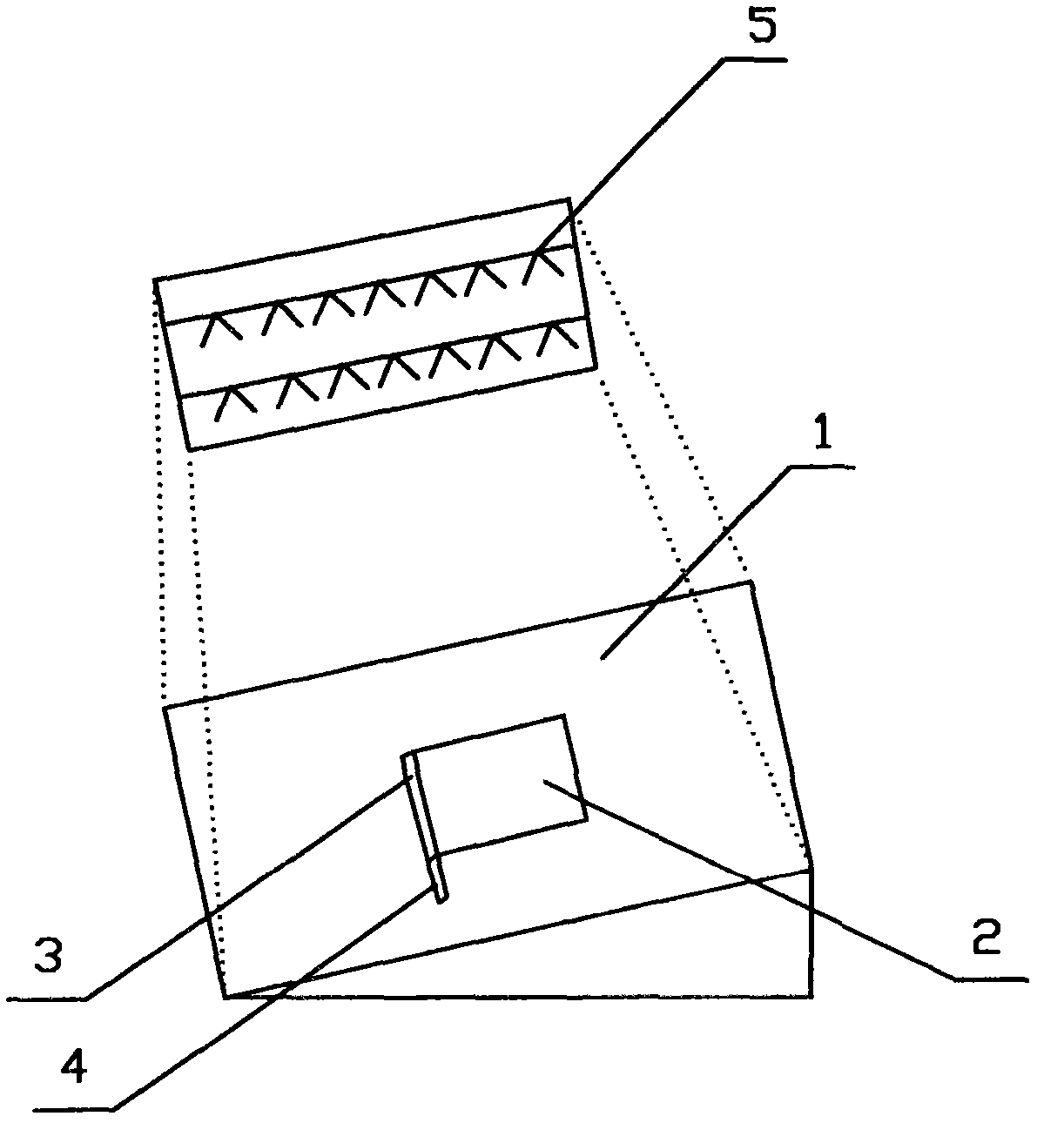 Method for quickly measuring soil rainfall erodibility