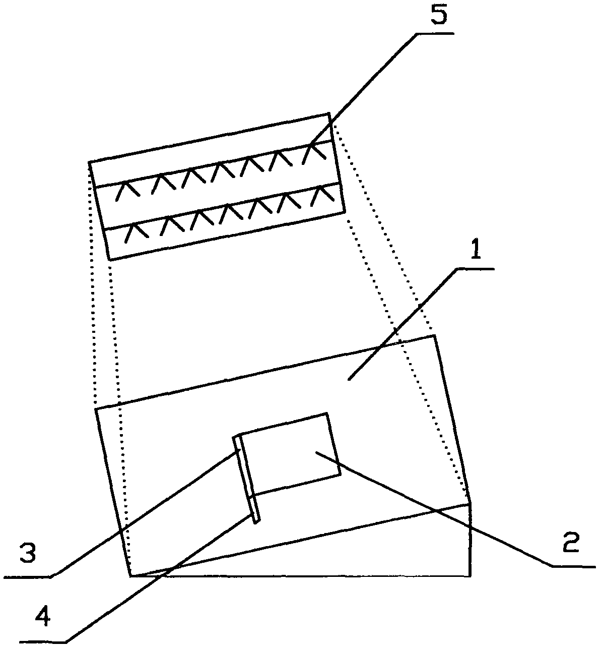 Method for quickly measuring soil rainfall erodibility