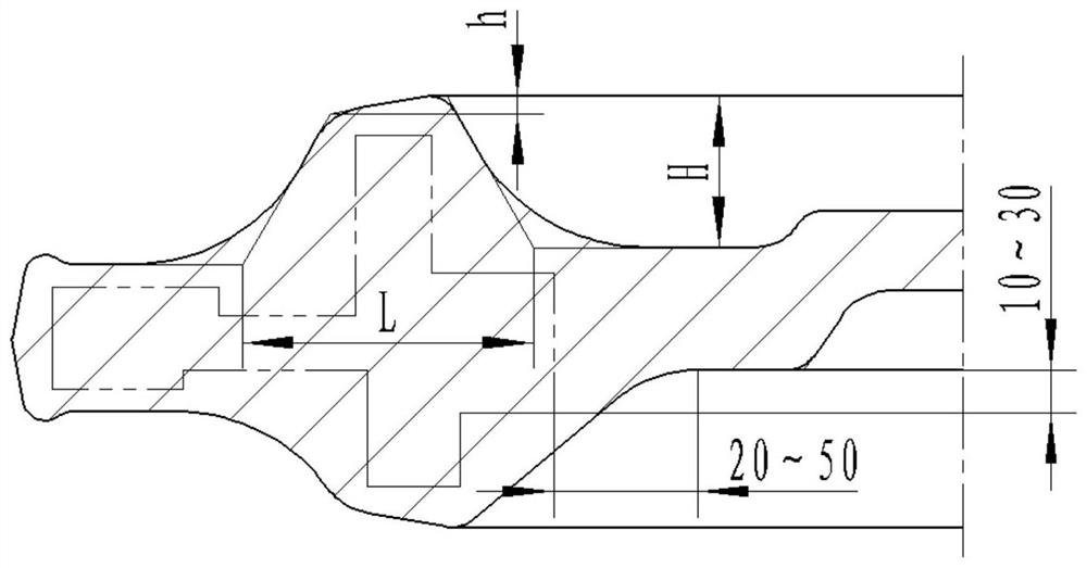 Manufacturing method of GH4169 alloy die forging