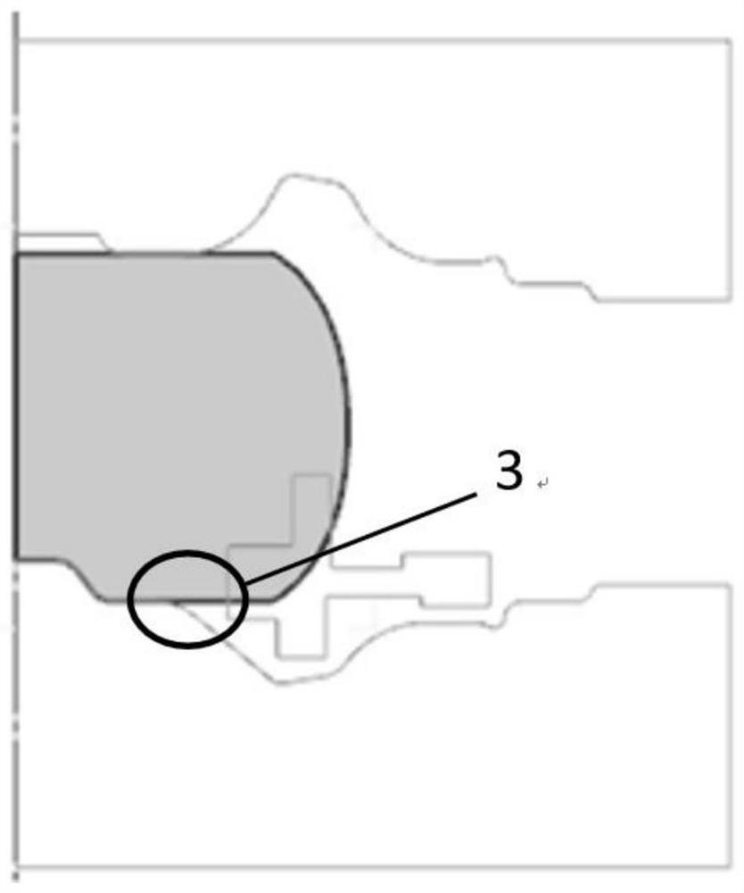 Manufacturing method of GH4169 alloy die forging