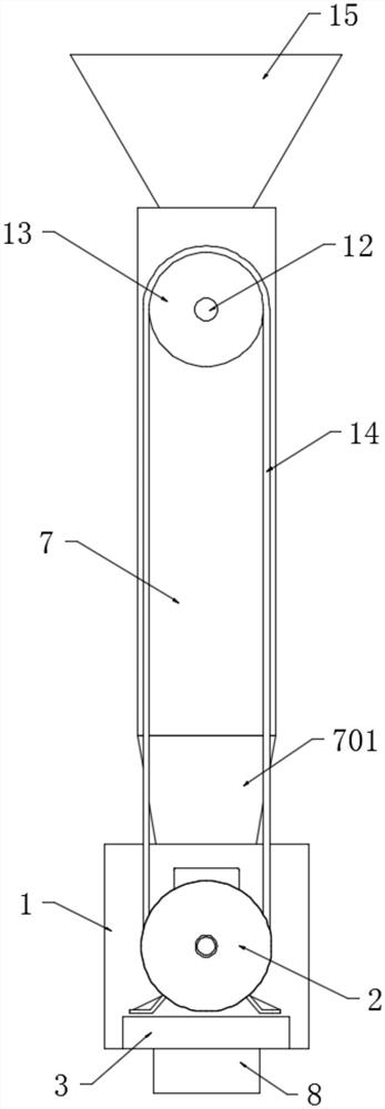 Production device of HDPE pipe