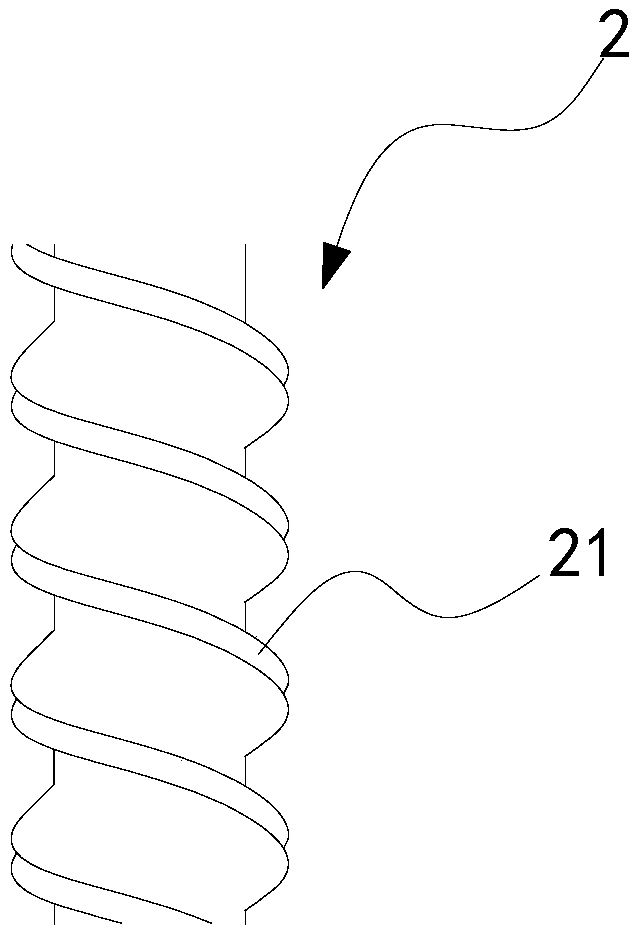 Antifreezing structure for shell-and-tube type heat exchanger