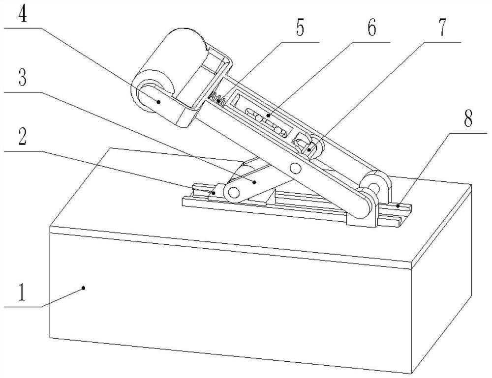 Parking brake hydraulic device for explosion-proof trackless rubber-tyred vehicles