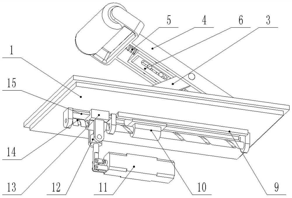 Parking brake hydraulic device for explosion-proof trackless rubber-tyred vehicles