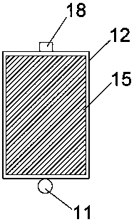 Automatic soil particle measuring experimental device