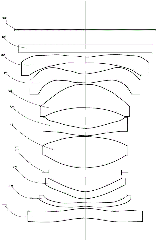 Optical camera lens with large aperture and large image surface