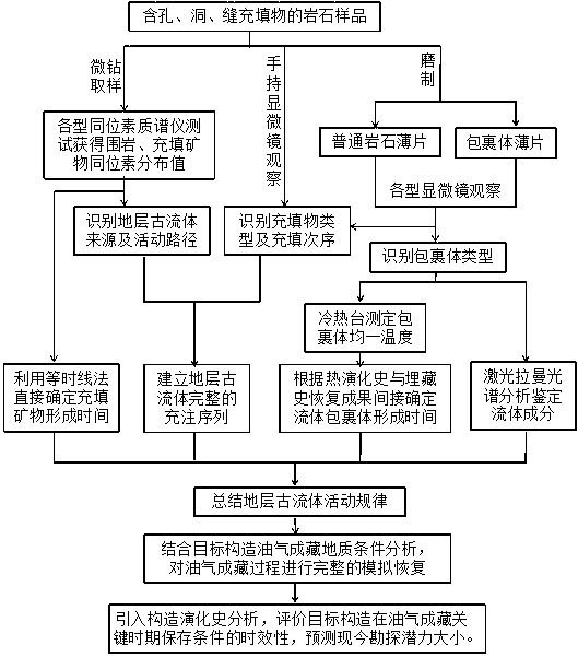 A Comprehensive Analysis Method of Paleofluid Geochemistry