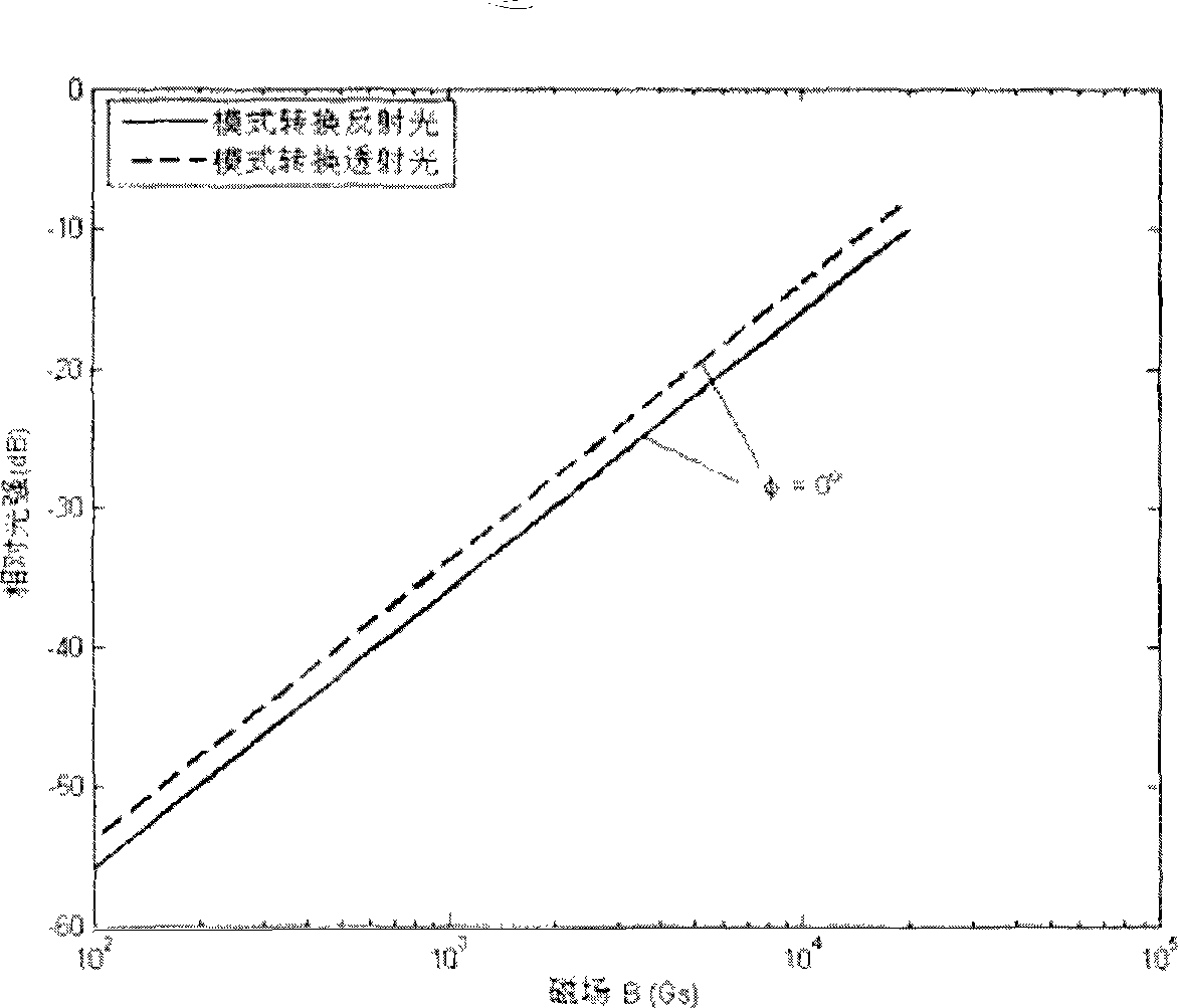 Magnetic induction measurement method and apparatus