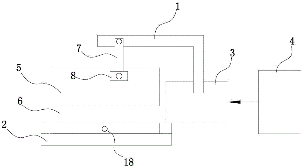 Metal plate bending machining system with feedback detection and clamping control