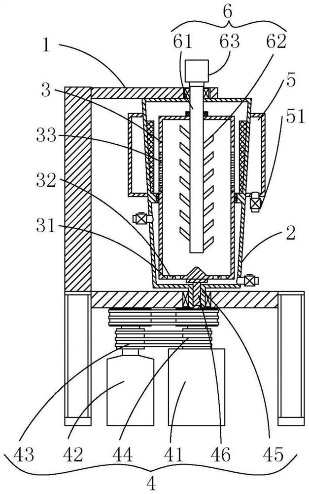 A centrifugal separation device