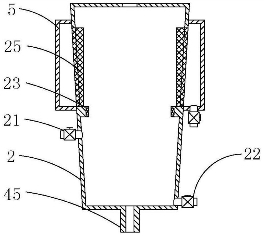 A centrifugal separation device