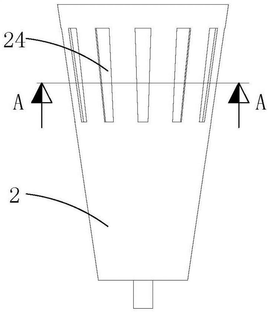 A centrifugal separation device