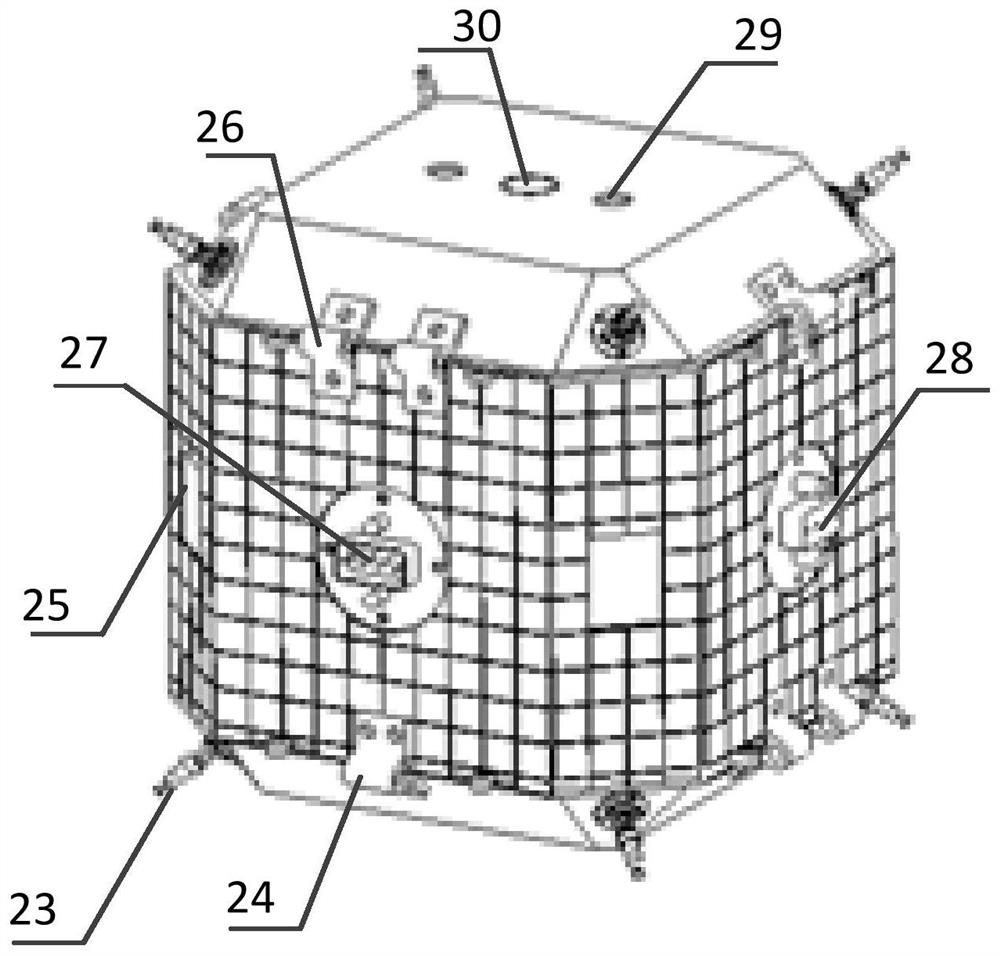 A method for on-orbit assembly of spacecraft based on polymer robots