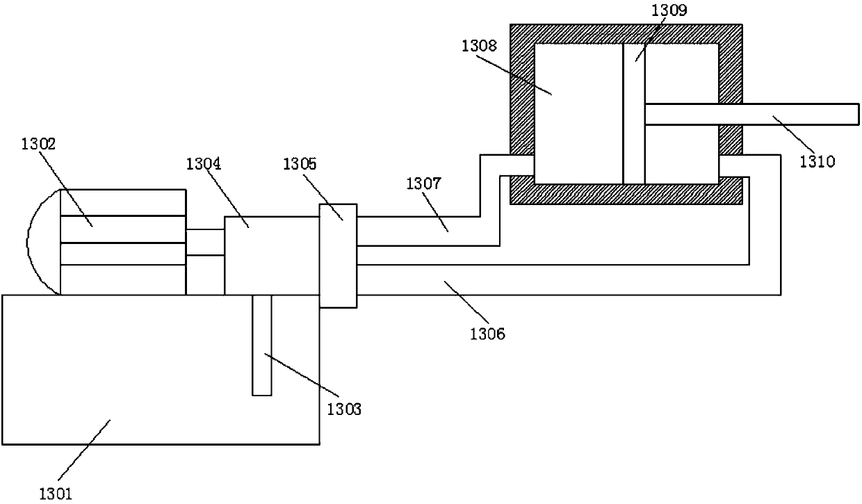 Machining center scrap iron compression equipment