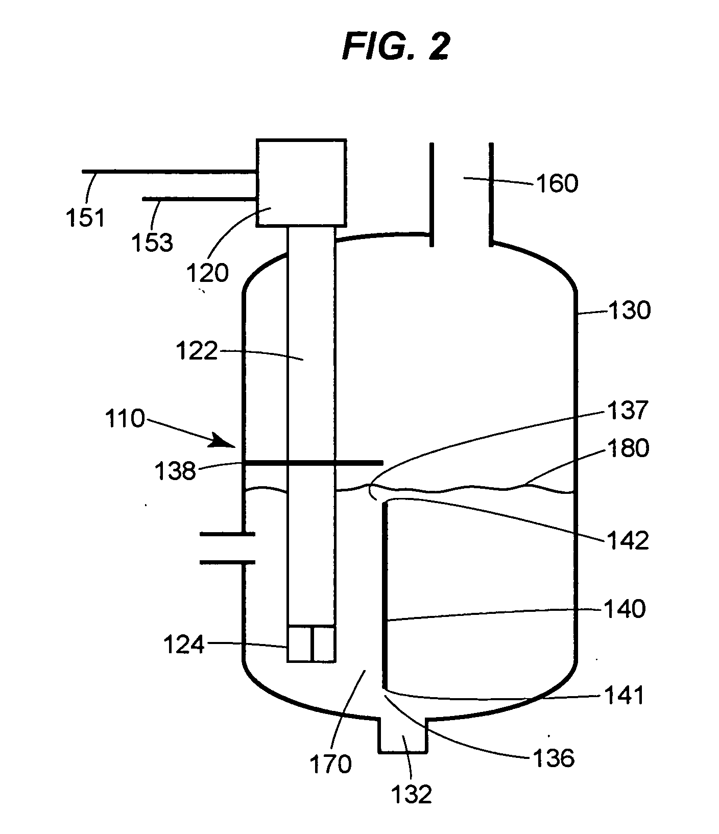 Submerged gas evaporators and reactors