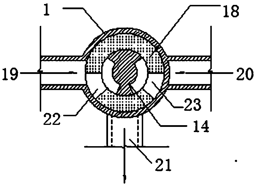 A sensory water temperature memory type automatic rotary water-saving faucet