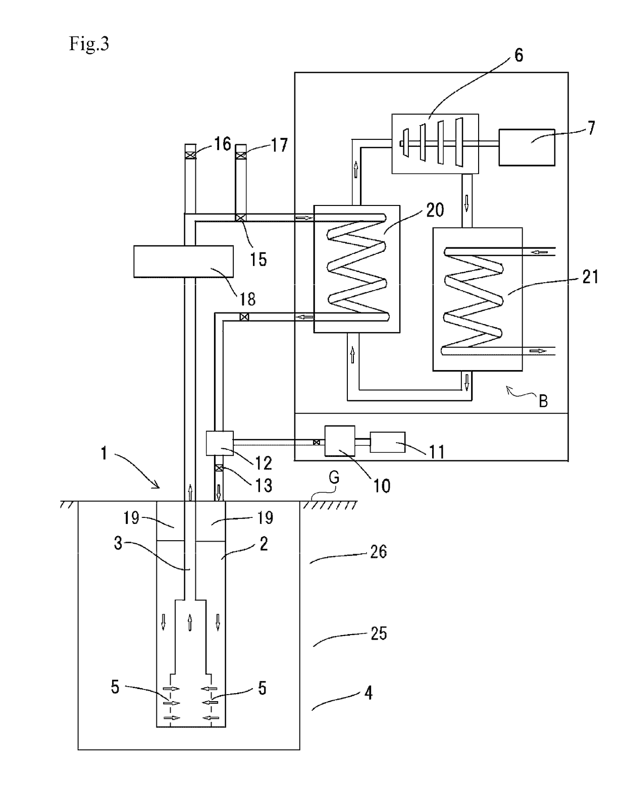 Boiling-water geothermal heat exchanger and boiling-water geothermal power generation equipment