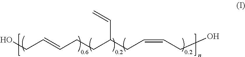 Golf ball with core material containing rubber and polyurethane