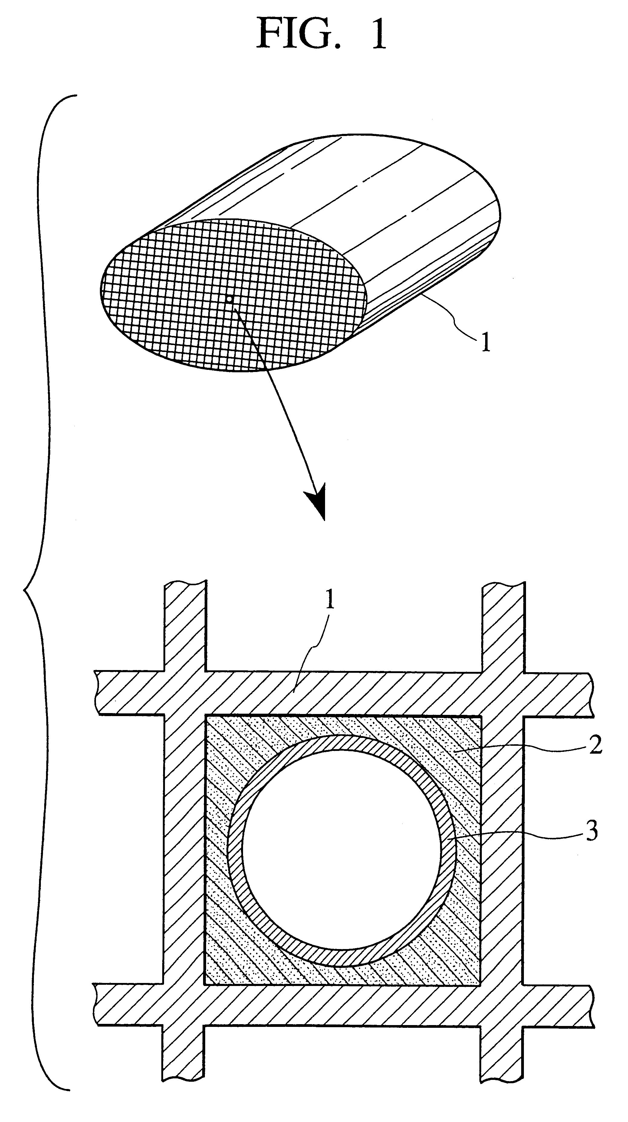 Exhaust gas purifying catalyst and process for preparing the catalyst