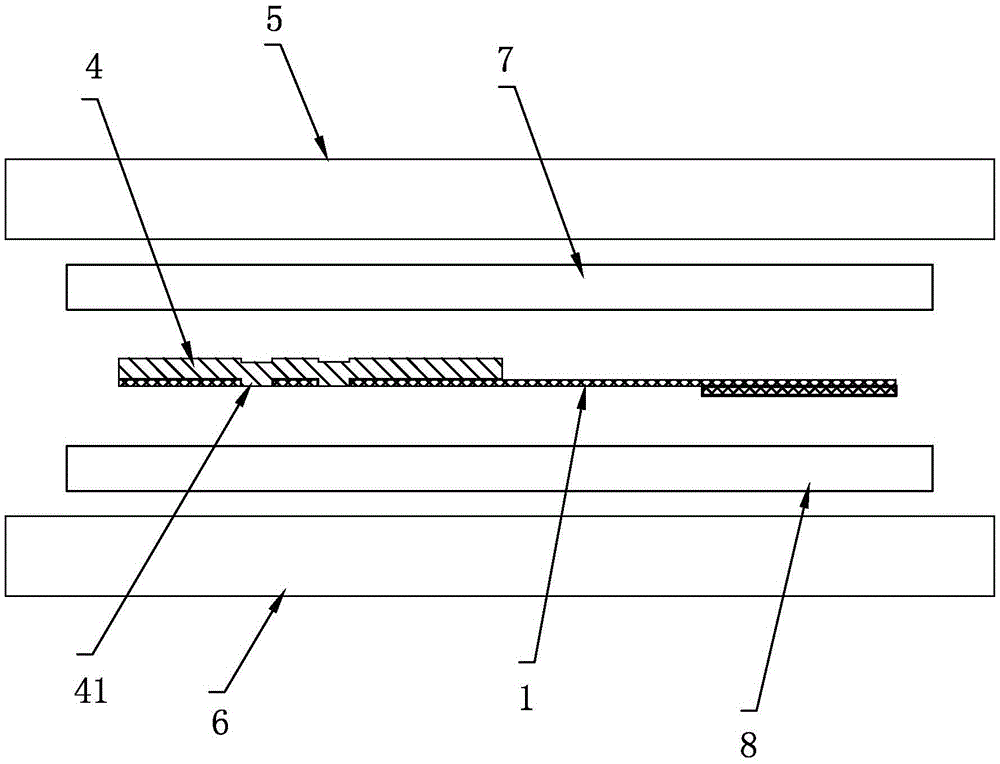 High-cooling-efficiency FPC board used for camera module group and manufacturing method thereof