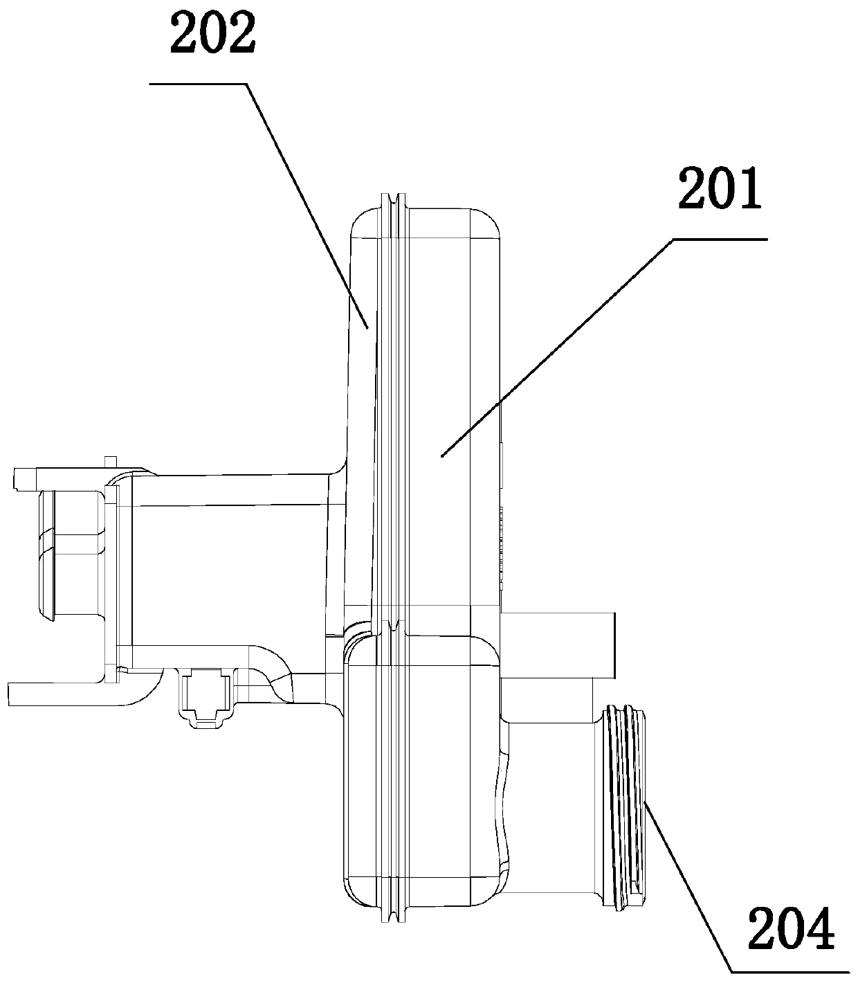 Automatic oil pot assembly detection production line