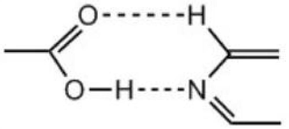 Gel based on long-chain alkyl binary fatty acid nicotine salt gelling agent