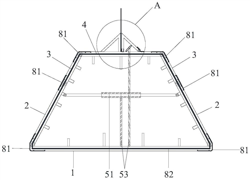 Construction method of installing rubber waterstop for automatic folding joint box of underground diaphragm wall