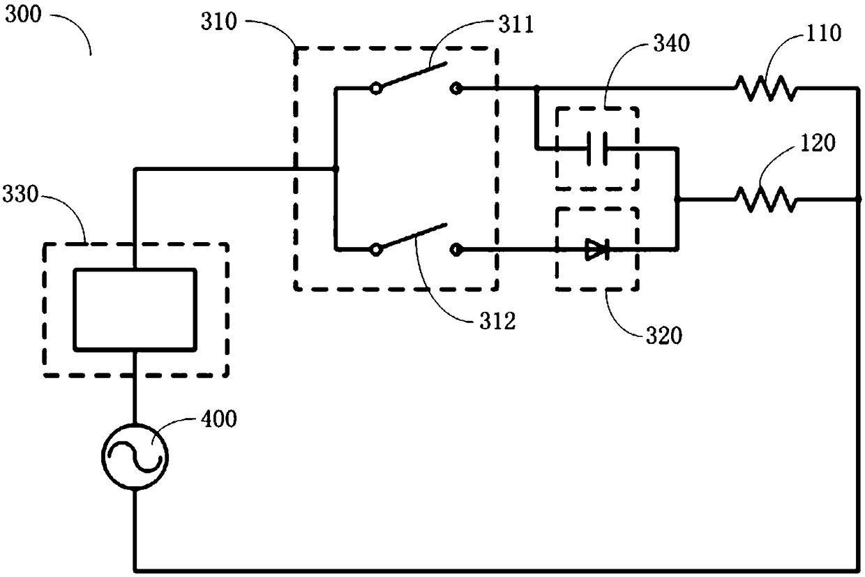 Self-starting electric control device, single-phase permanent magnet motor and self-starting electric control method