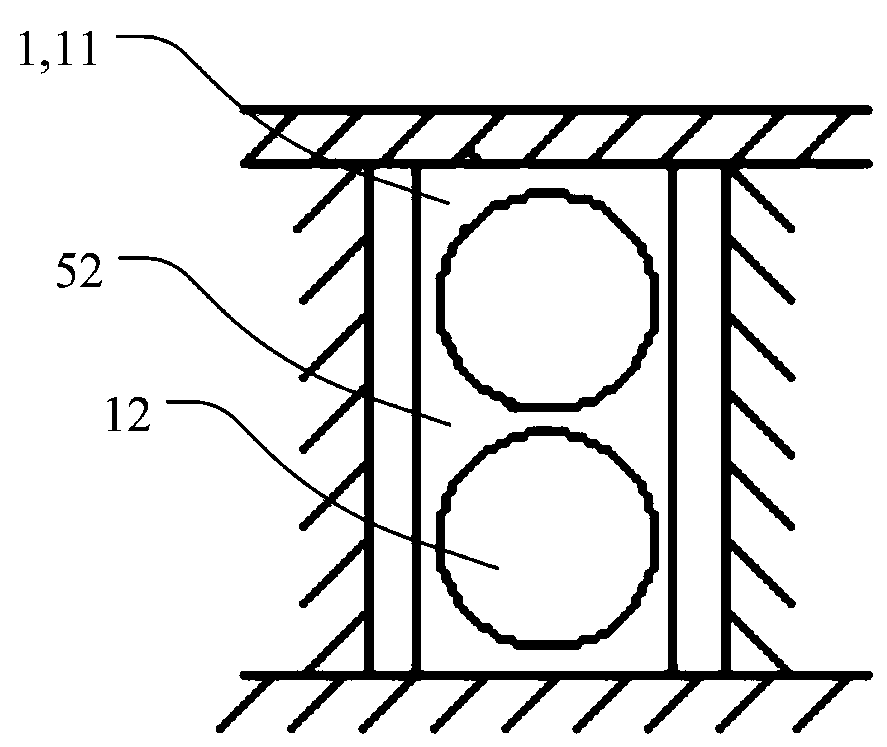 Underground ventilation system