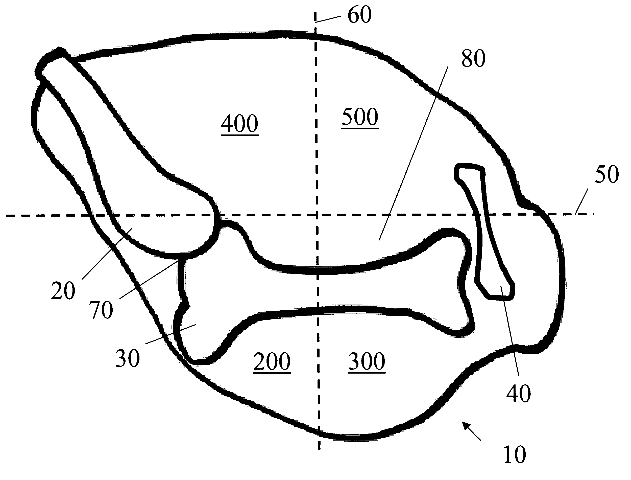 Ham product and method for production thereof